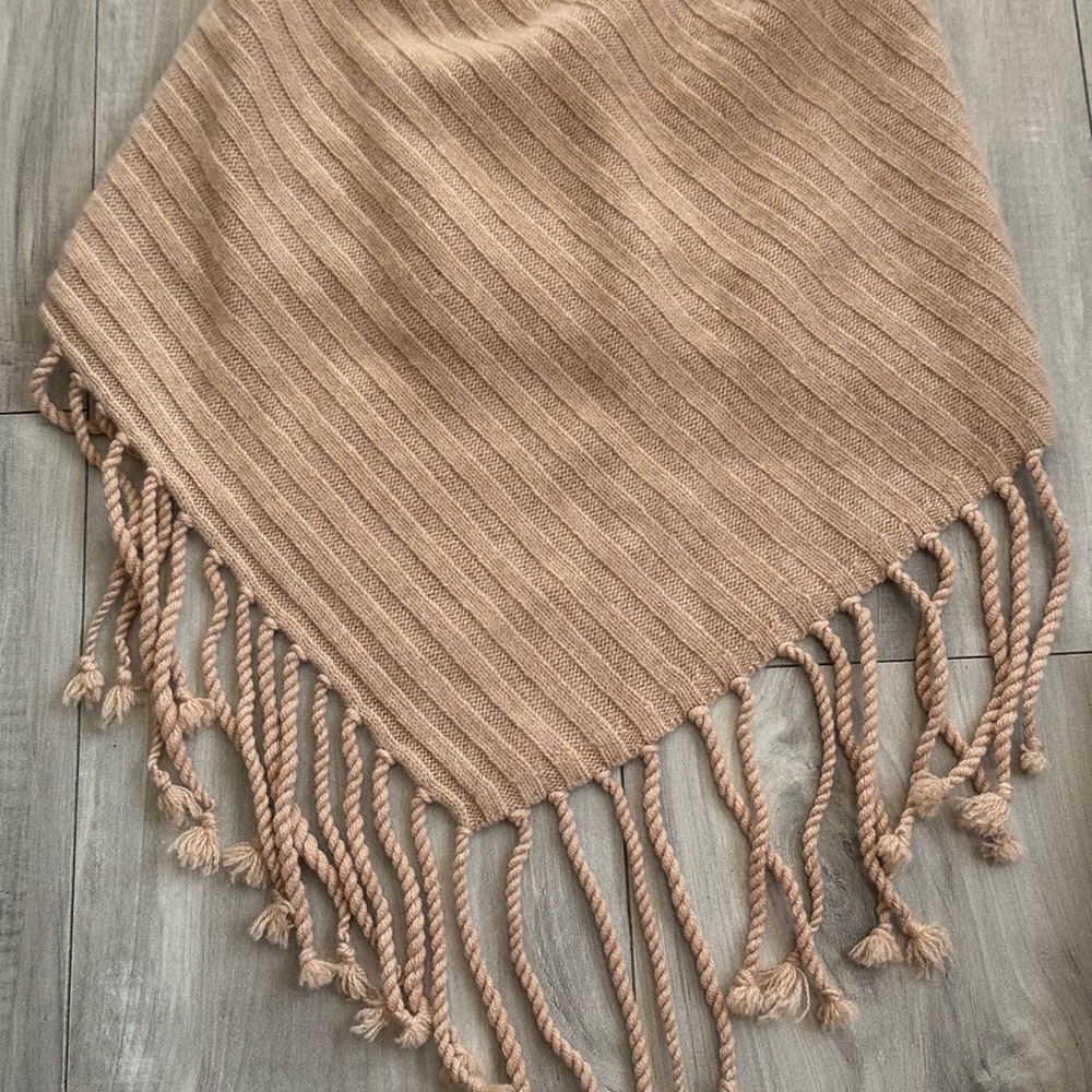 Jonathan Simkhai Beige Cashmere neck scarf